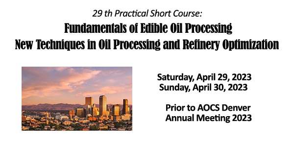 29th Oil Processing