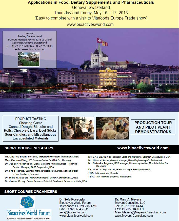 Geneva Microencapsulation