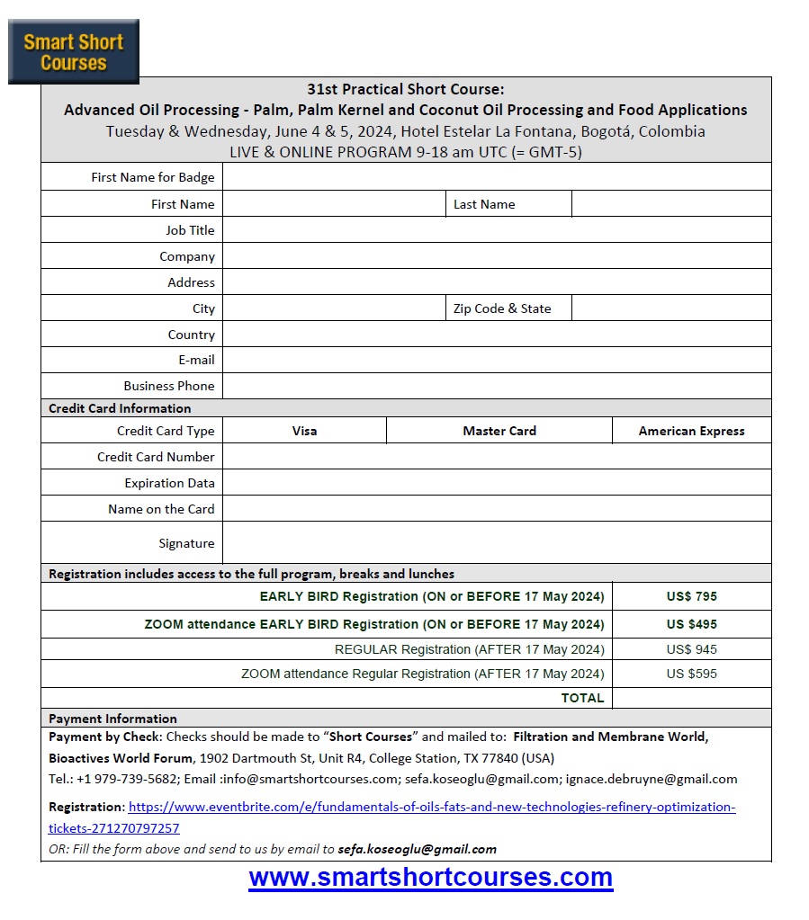 Registraion form